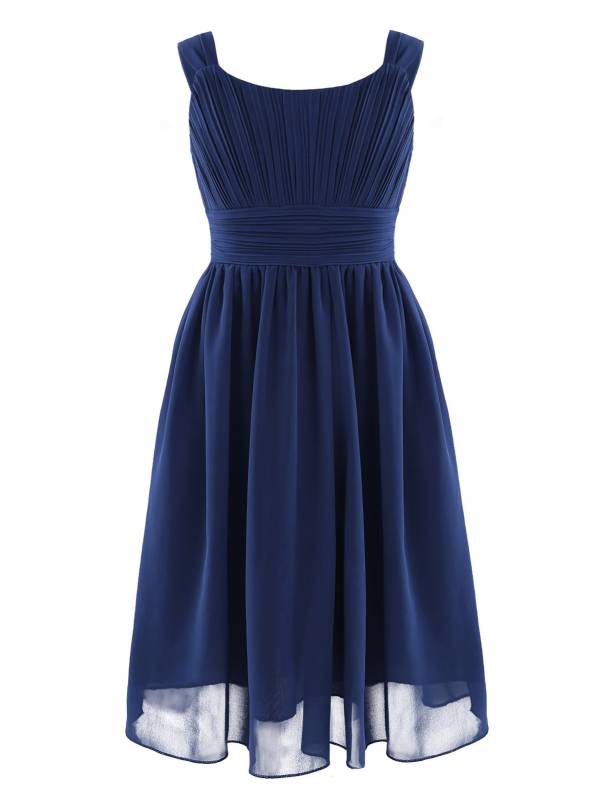 Toddler/Kids Girls Chiffon Tank Dress thumb