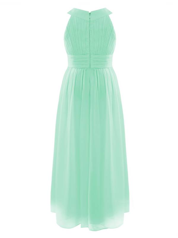 Toddler/Kids Girls Sequin Chiffon Maxi Party Dress thumb