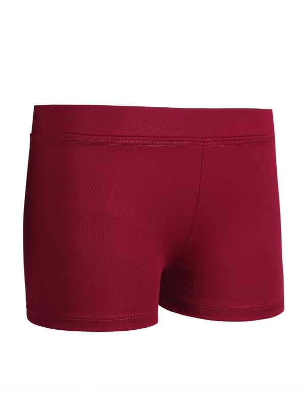 Kids Girls Low Rise Activewear Shorts for Yoga Sports thumb