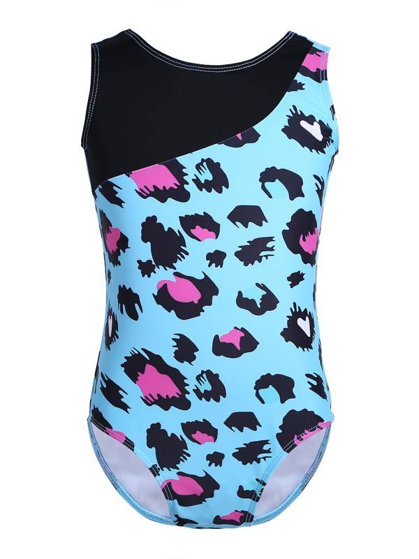 Kids Girls Sleeveless One-piece Ballet Gymnastics Leotard thumb