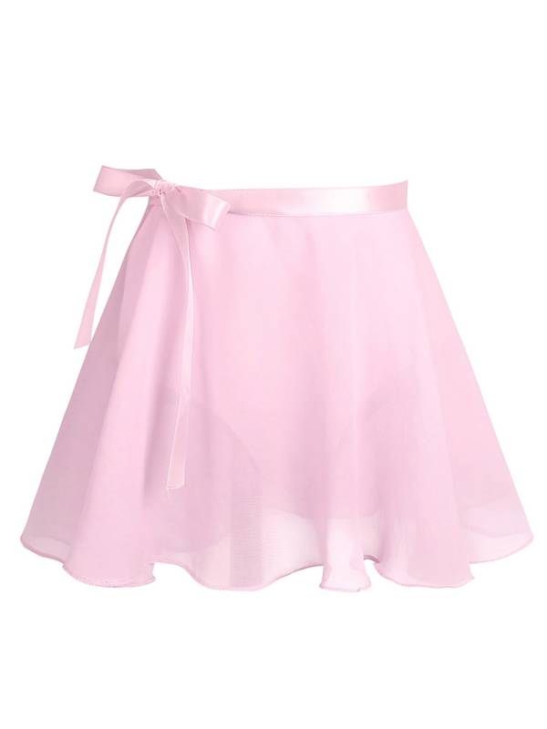 Girls 2pcs Cotton Short Sleeves Ballet Dance Leotard with Skirt Set thumb