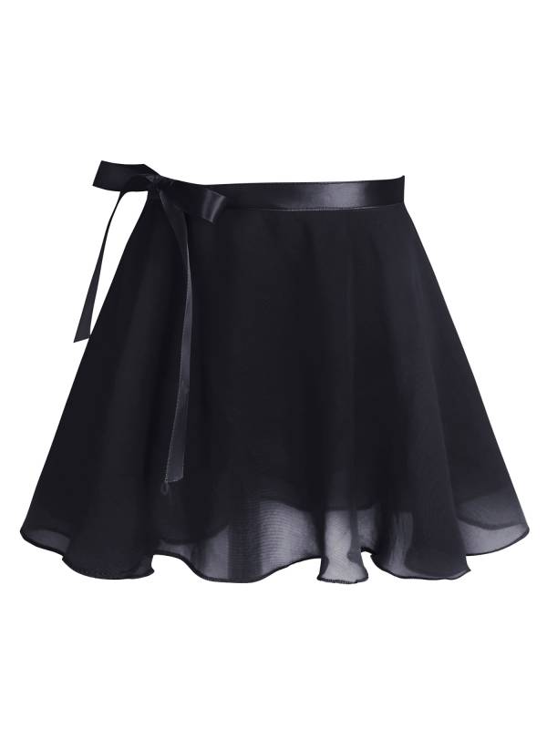 Kids Girls 2pcs Cotton Ballet Dance Leotard and Chiffon Skirt Set thumb