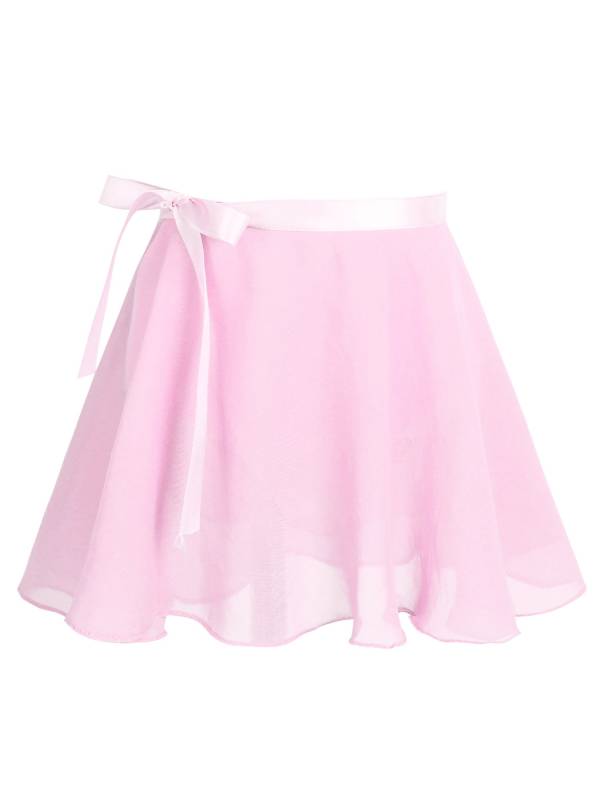 Kids Girls 2pcs Cotton Ballet Dance Leotard and Chiffon Skirt Set thumb