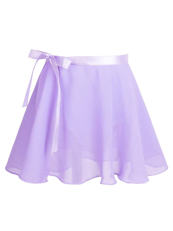 Kids Girls 2pcs Cotton Ballet Dance Leotard and Chiffon Skirt Set thumb