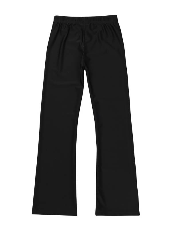 Kids Girls Basic Classic Stretchy Loose Pants for Yoga thumb