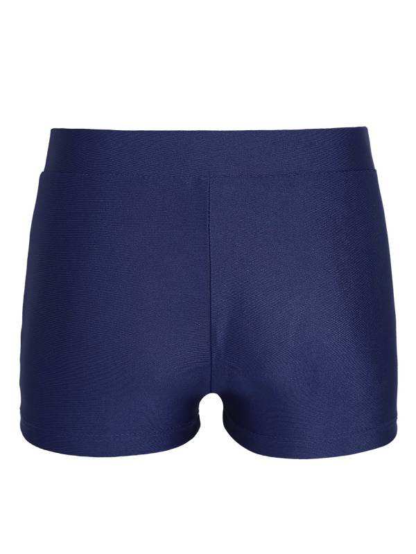 Kids Girls V-front Waistband Slim Fit Sports Shorts thumb