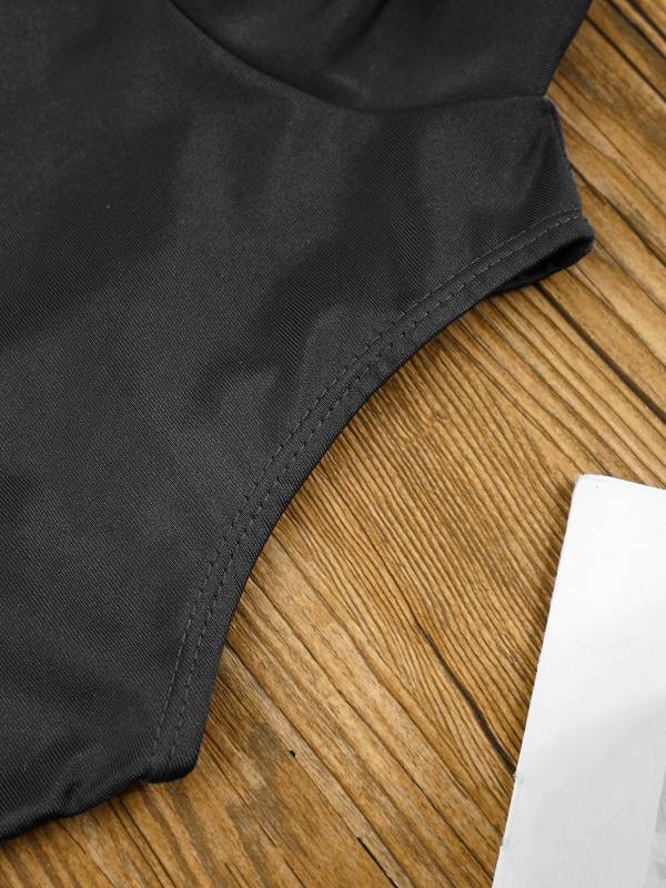 Kids Girls Sleeveless Cutout Back Gymnastics Leotard thumb