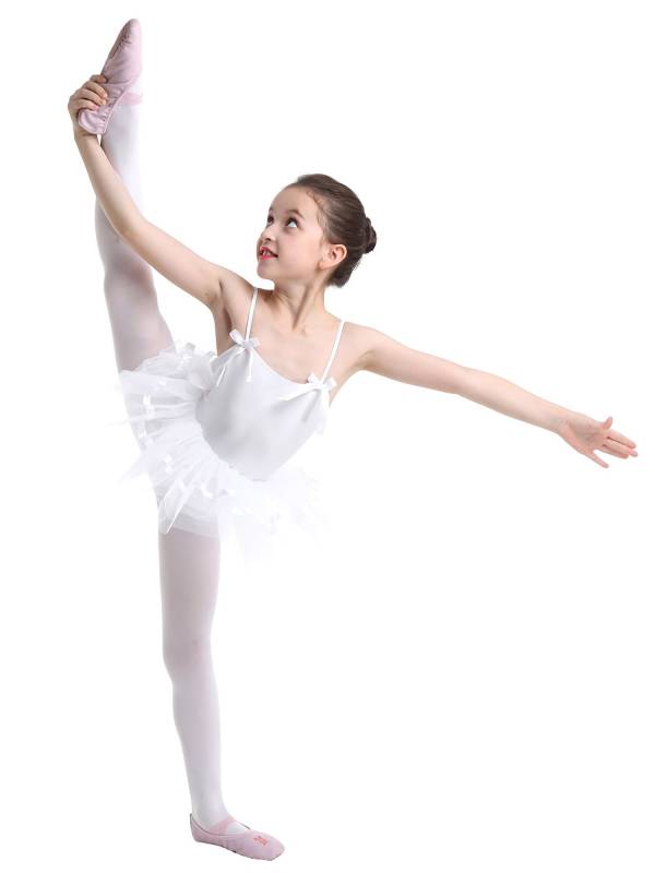 Toddler Girls Spaghetti Straps Ballet Dance Leotard Tutu Dress thumb