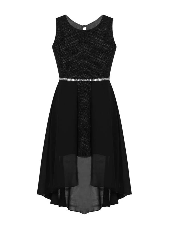 Todller/Kids Girls Sparkly High-Low Dress thumb