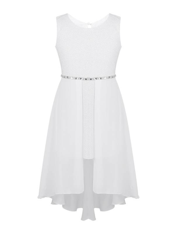 Todller/Kids Girls Sparkly High-Low Dress thumb