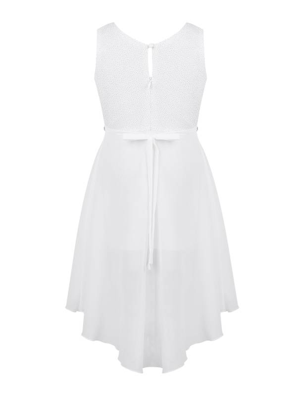 Todller/Kids Girls Sparkly High-Low Dress thumb