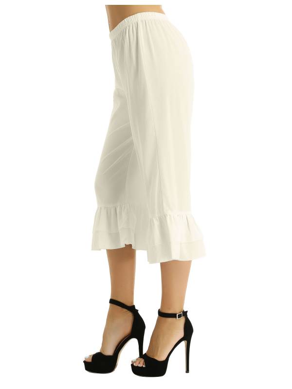 Women Retro Vintage Ruffles Pantaloons Bloomers thumb