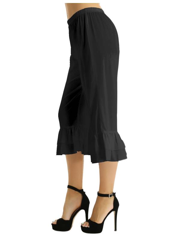Women Retro Vintage Ruffles Pantaloons Bloomers thumb