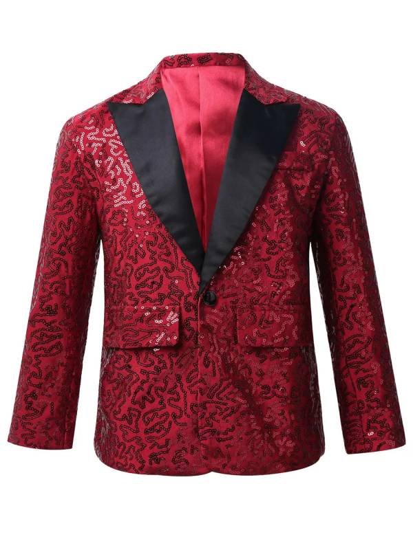 Kids Boys Sequin Blazer thumb