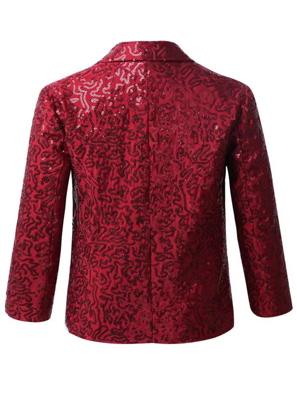 Kids Boys Sequin Blazer thumb