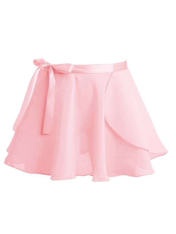 Girls 2pcs Cotton Long Sleeves Leotard with Chiffon Skirt Ballet Dance Set thumb