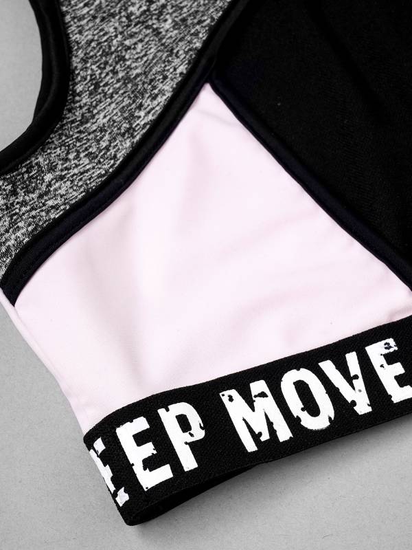 Kids Girls Workout Running Sports Suit Crop Top and Pants Active Sets thumb