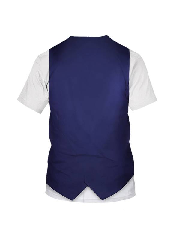 Men 2-in-1 Tuxedo Tie Print Short-sleeve T-Shirt thumb
