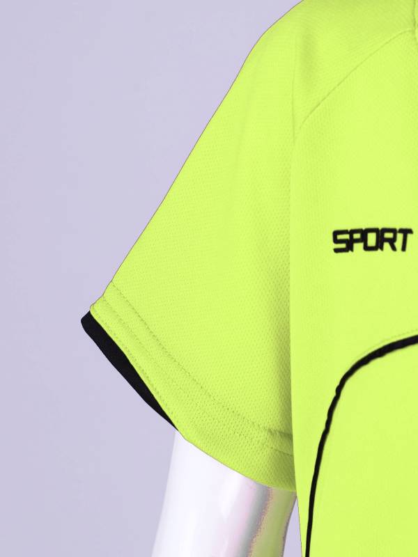 Kids Boys 2pcs Short Sleeve Net Sport Print Top and Shorts Set thumb