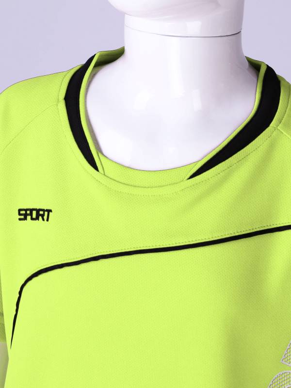 Kids Boys 2pcs Short Sleeve Net Sport Print Top and Shorts Set thumb