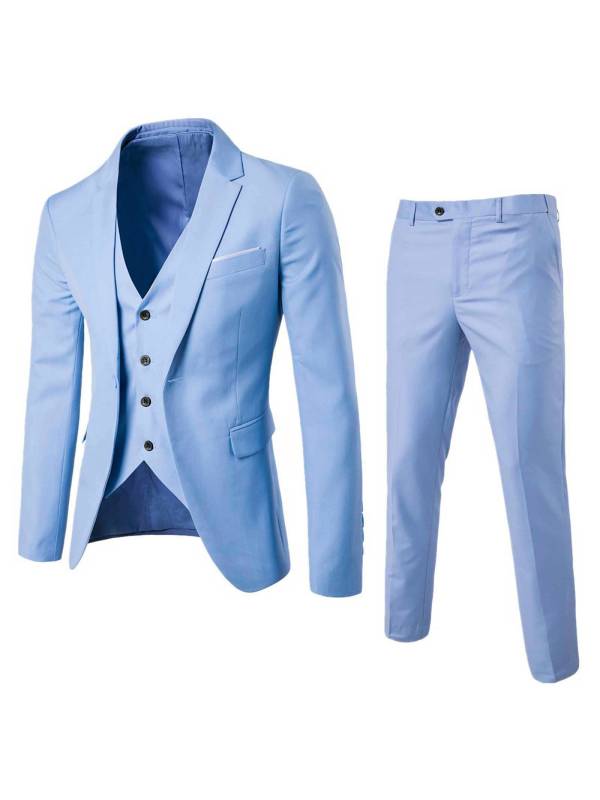 Men 3-piece Formal Suit for Wedding thumb