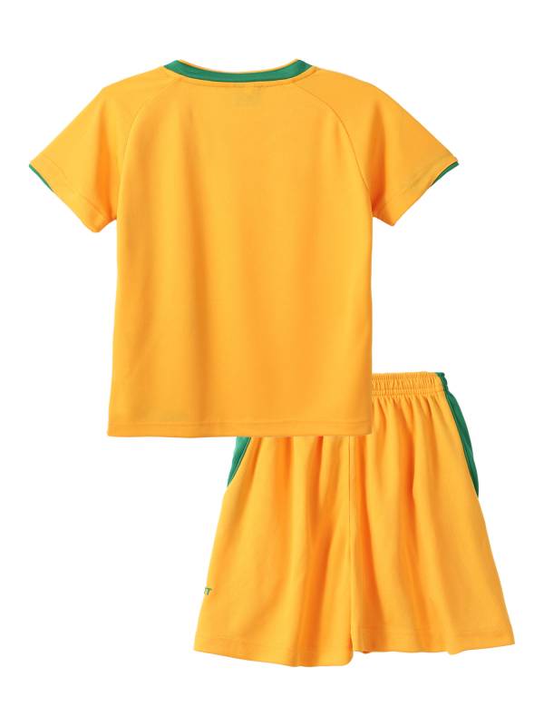 Kids Boys 2pcs Short Sleeve Net Sport Print Top and Shorts Set thumb