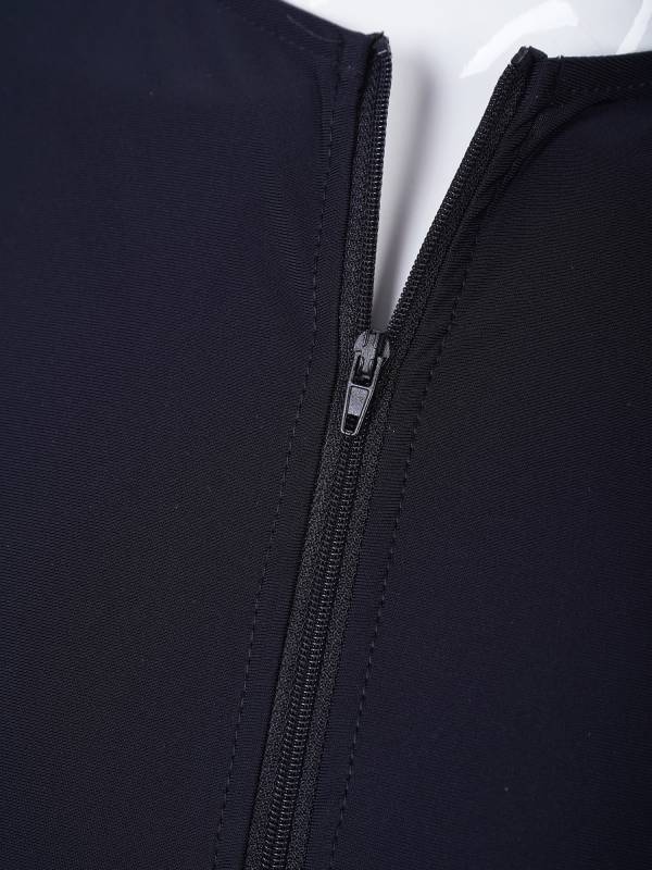 Men One-piece Swimwear Sleeveless Front Zipper Jumpsuits thumb