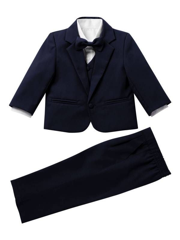 Toddler/Kids Boys 5-piece Blazer Formal Suit Sets thumb