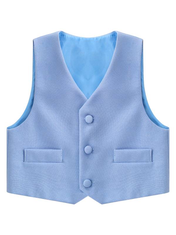 Toddler/Kids Boys 5-piece Blazer Formal Suit Sets thumb