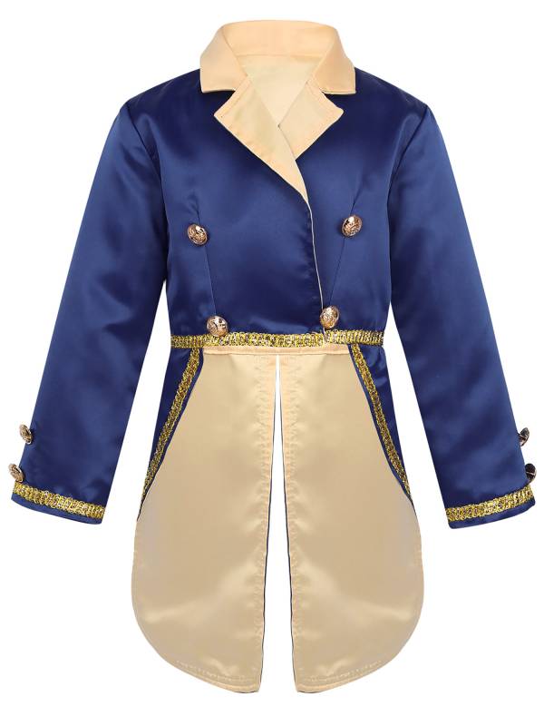 Toddler/Kids Boys Long Sleeves Lapel Collar Tuxedo Circus Costume thumb