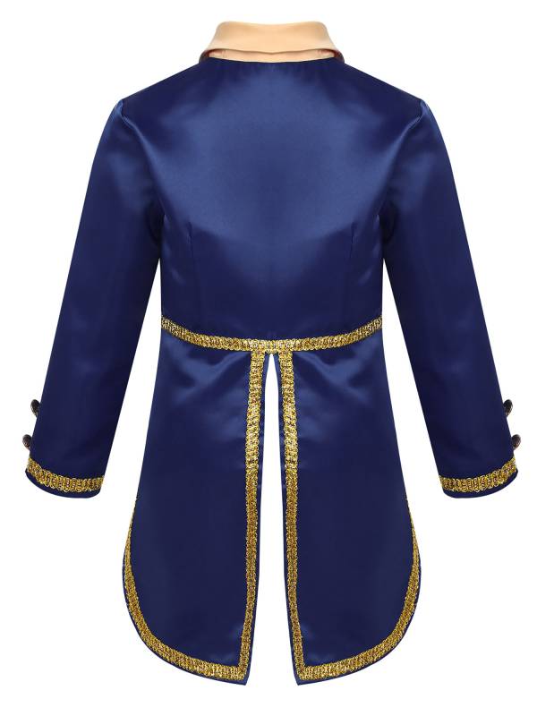 Toddler/Kids Boys Long Sleeves Lapel Collar Tuxedo Circus Costume thumb