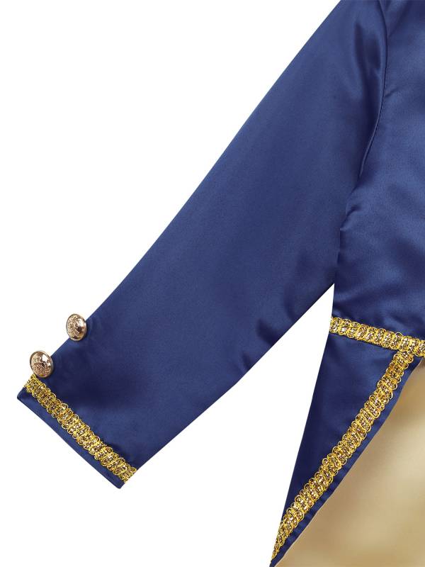 Toddler/Kids Boys Long Sleeves Lapel Collar Tuxedo Circus Costume thumb