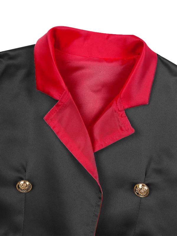 Toddler/Kids Boys Long Sleeves Lapel Collar Tuxedo Circus Costume thumb