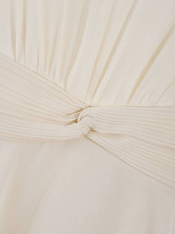 Toddler/Kids Girls Chiffon Knotted Waist Party Dress thumb