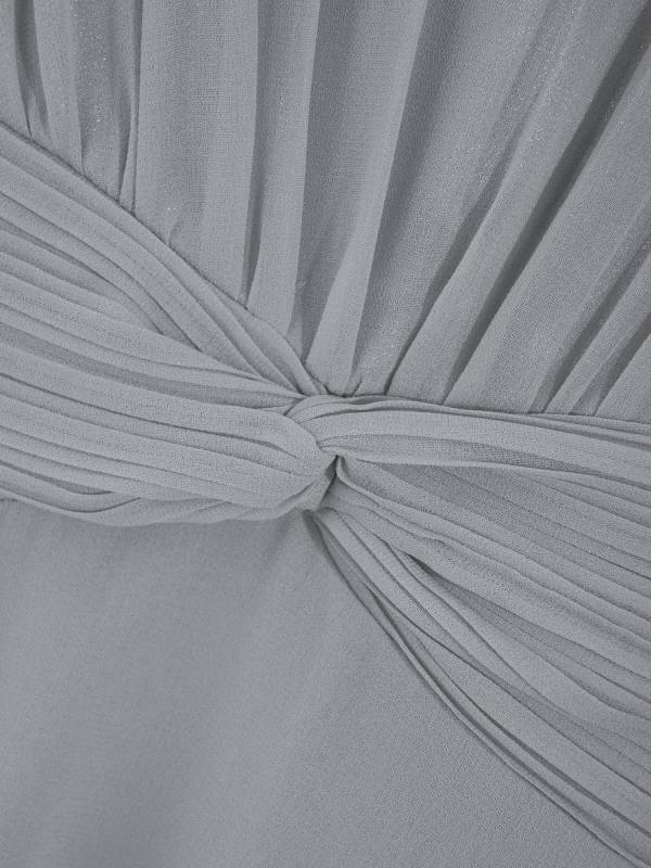 Toddler/Kids Girls Chiffon Knotted Waist Party Dress thumb