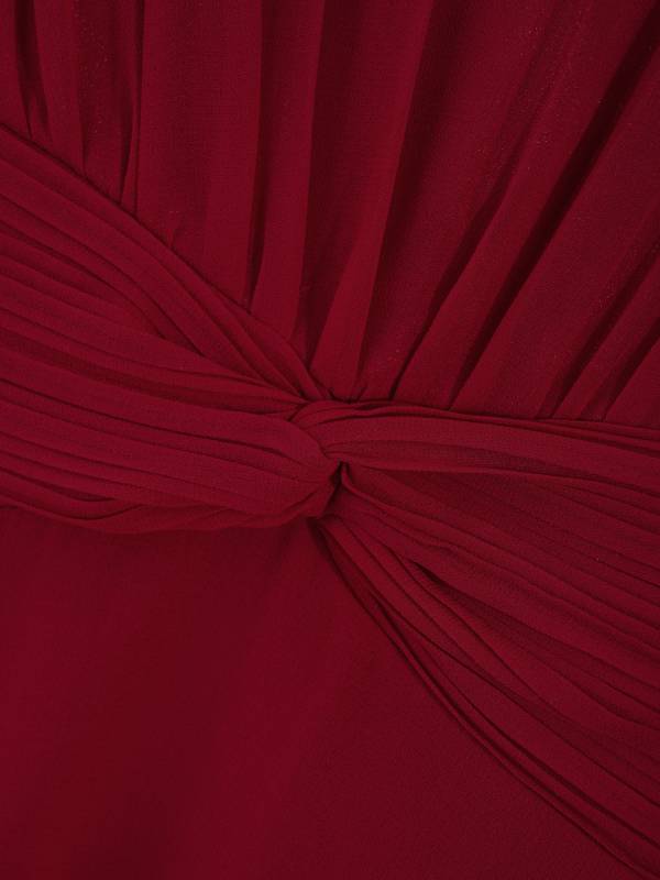 Toddler/Kids Girls Chiffon Knotted Waist Party Dress thumb