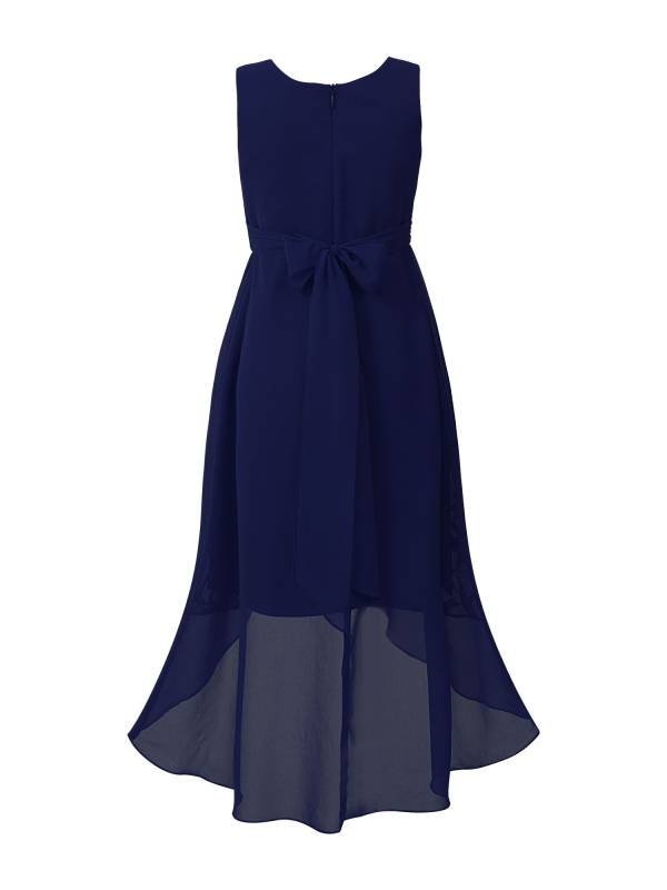 Kids Girls Mesh & Chiffon High-Low Party Dresses thumb