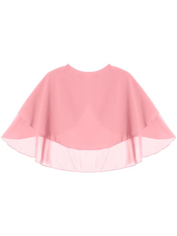 Women 2-Layer Chiffon Bolero Shawls thumb