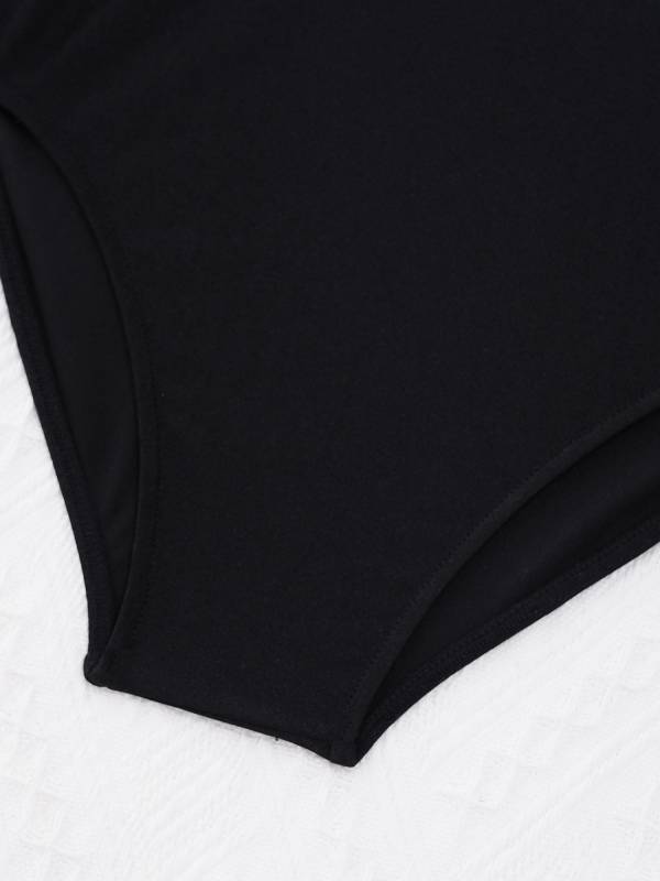 Kids Girls Sleeveless Hollow Back Colorblock Gymnastic Leotards thumb