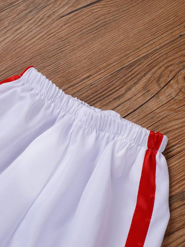 Kids 5pcs Drum and Trumpet Team Costume Honor Guard Uniform Set thumb