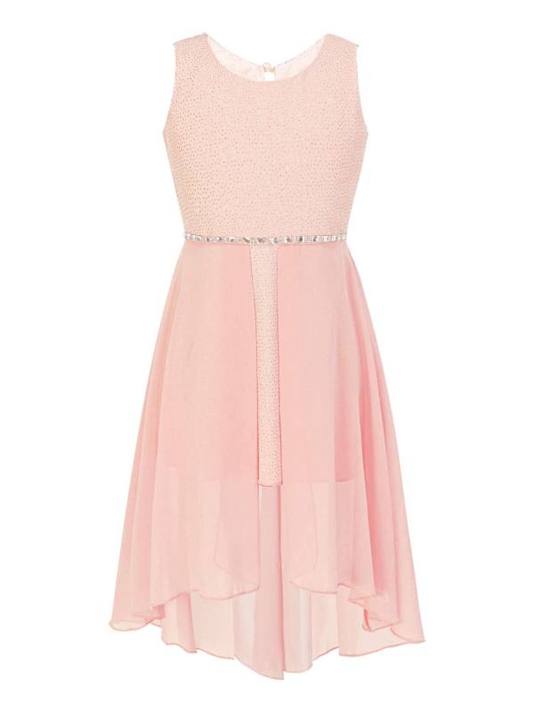 Todller/Kids Girls Sparkly High-Low Dress thumb