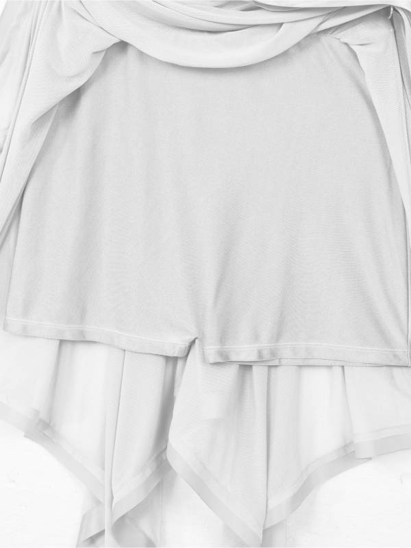 Women Sequins Sleeveless Halter Backless Modern Lyrical Dance Dresses thumb