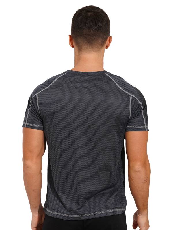 Men Short Sleeve Breathable Quick-drying Running Sport T-shirt thumb