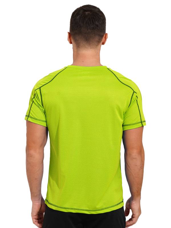 Men Short Sleeve Breathable Quick-drying Running Sport T-shirt thumb