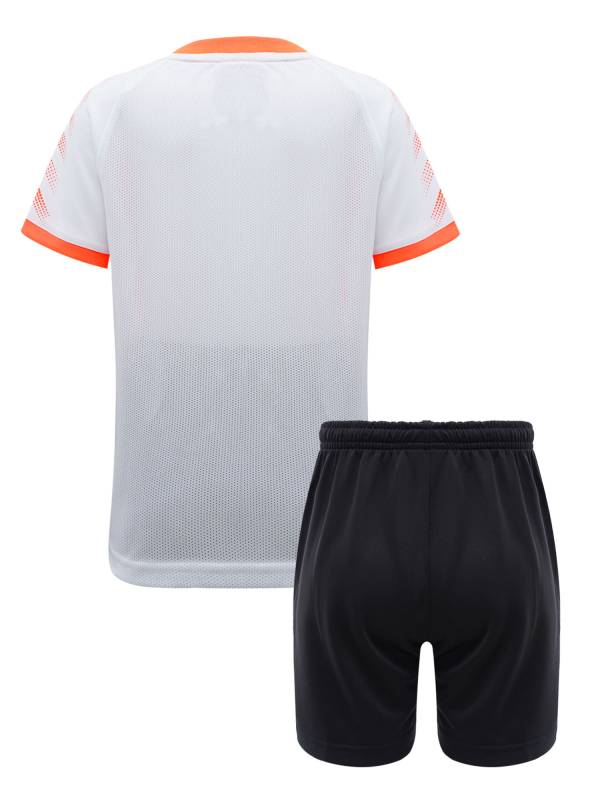 Kids Boys Two Pieces Short Sleeve T-shirt and Shorts Football Sets thumb