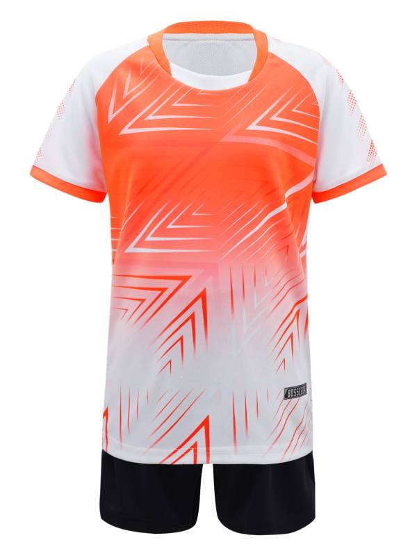 Kids Boys Two Pieces Short Sleeve T-shirt and Shorts Football Sets thumb