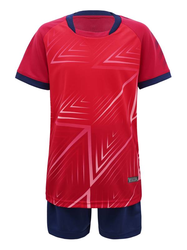 Kids Boys Two Pieces Short Sleeve T-shirt and Shorts Football Sets thumb