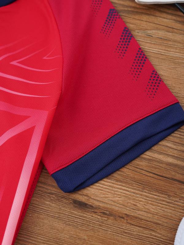 Kids Boys Two Pieces Short Sleeve T-shirt and Shorts Football Sets thumb