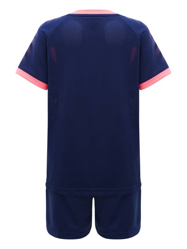 Kids Boys Two Pieces Short Sleeve T-shirt and Shorts Football Sets thumb