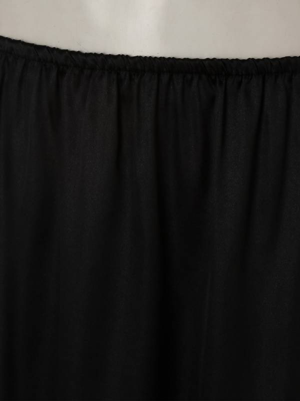 Women Half Slip Long Underskirt Lace Trim Tea Length Petticoat thumb